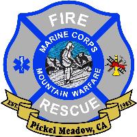 Mountain Warfare Fire Emergency Services Division Logo